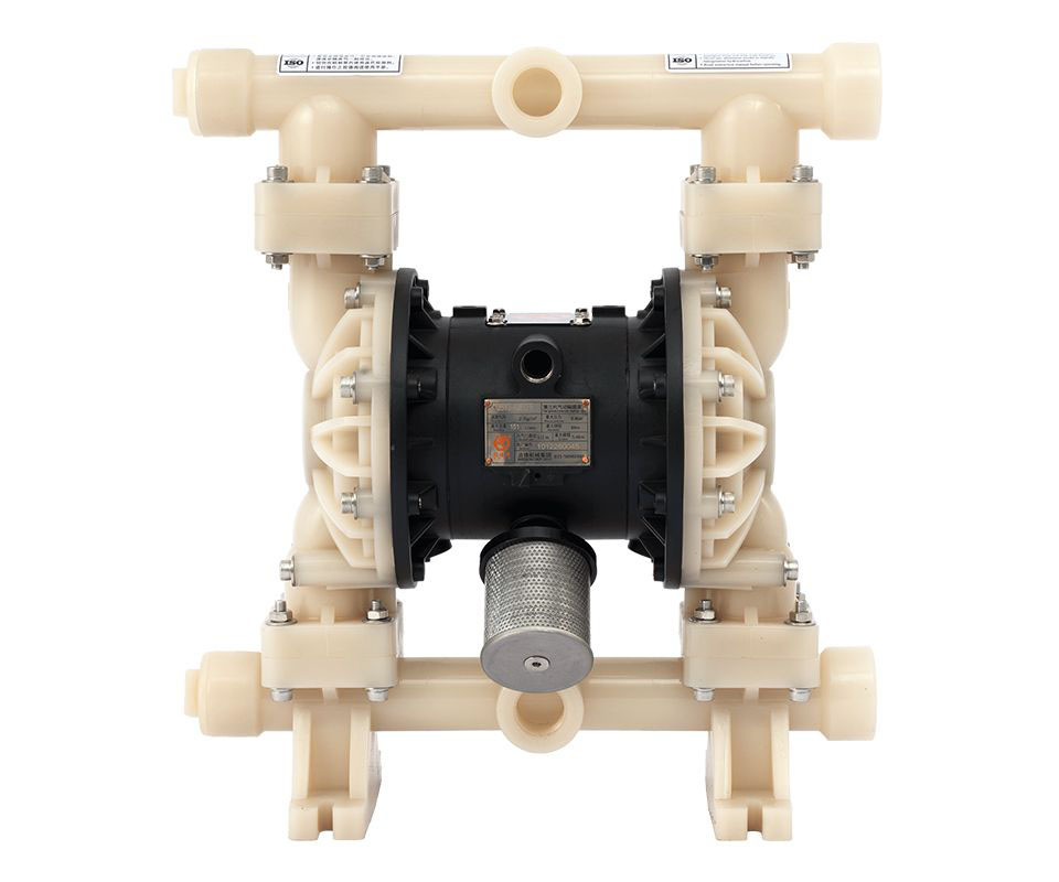 氣動隔膜泵QBY3-40氟塑（sù）料